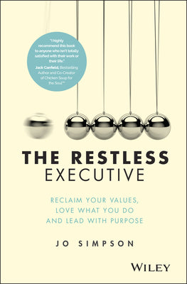 Book cover of The Restless Executive by Jo Simpson