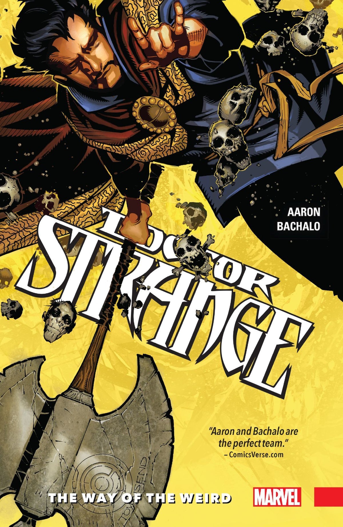 Book cover of Doctor Strange, Vol. 1: The Way Of The Weird by Jason Aaron (Contrib.), Chris Bachalo