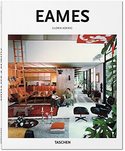 Book cover of Charles & Ray Eames: 1907-1978, 1912-1988: Pioneers Of Mid-century Modernism by Gloria Koenig