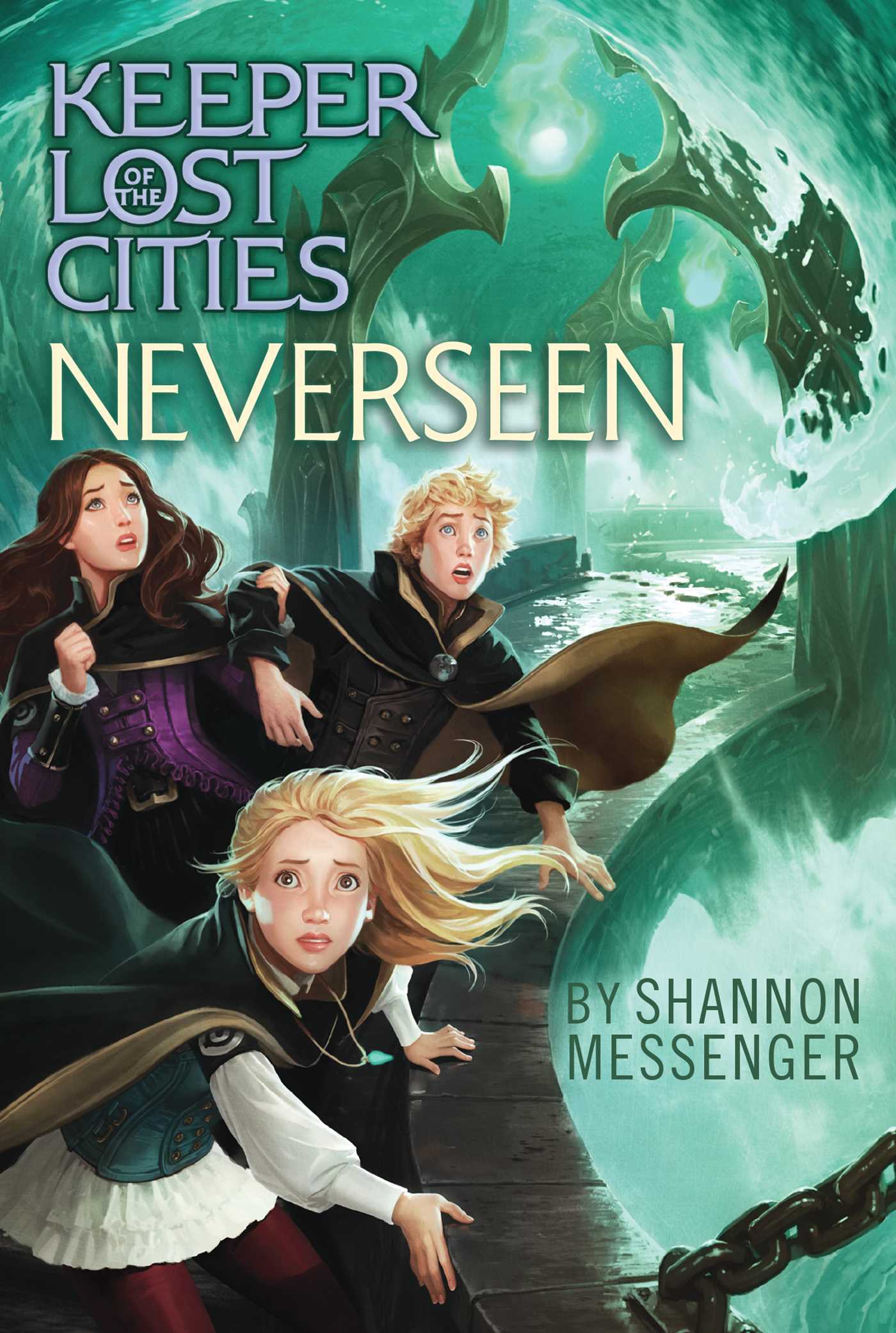 Book cover of Neverseen by Shannon Messenger