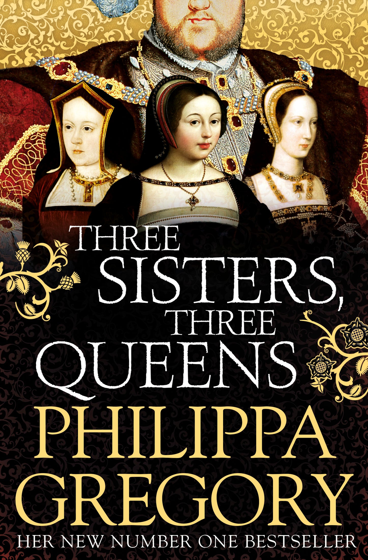 Book cover of Three Sisters, Three Queens by Philippa Gregory