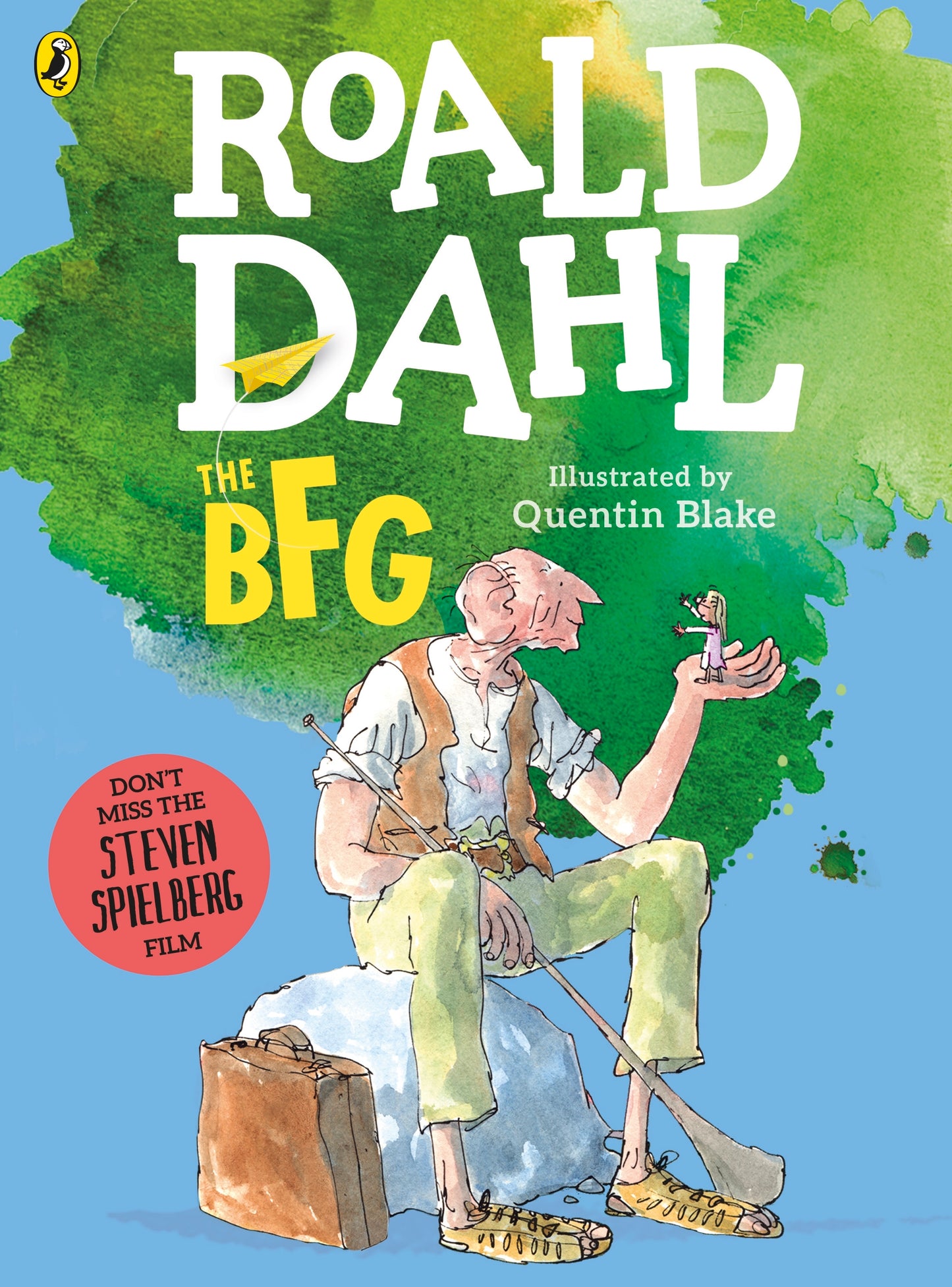Book cover of The BFG by Roald Dahl, Quentin Blake (Illus.)
