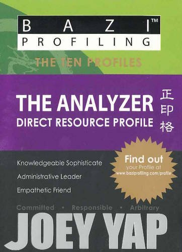 Book cover of The Analyzer - Direct Resource Profile by Joey Yap