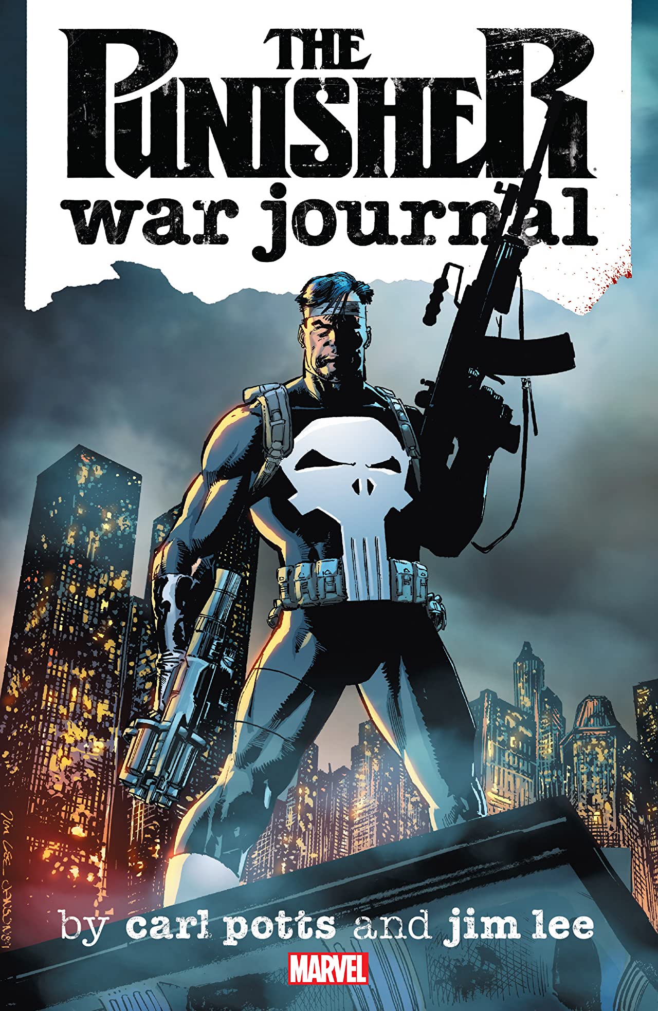 Book cover of Punisher War Journal by Carl Potts, Jim Lee (Illus.)