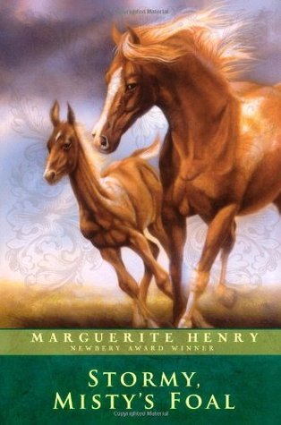 Book cover of Stormy, Misty's Foal by Marguerite Henry