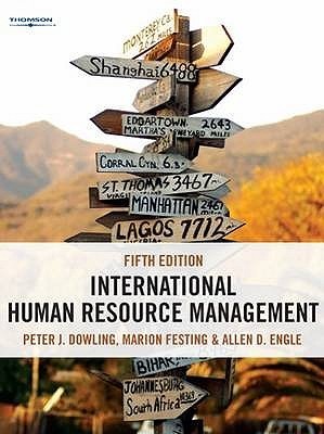 Book cover of International HRM by Peter J Dowling