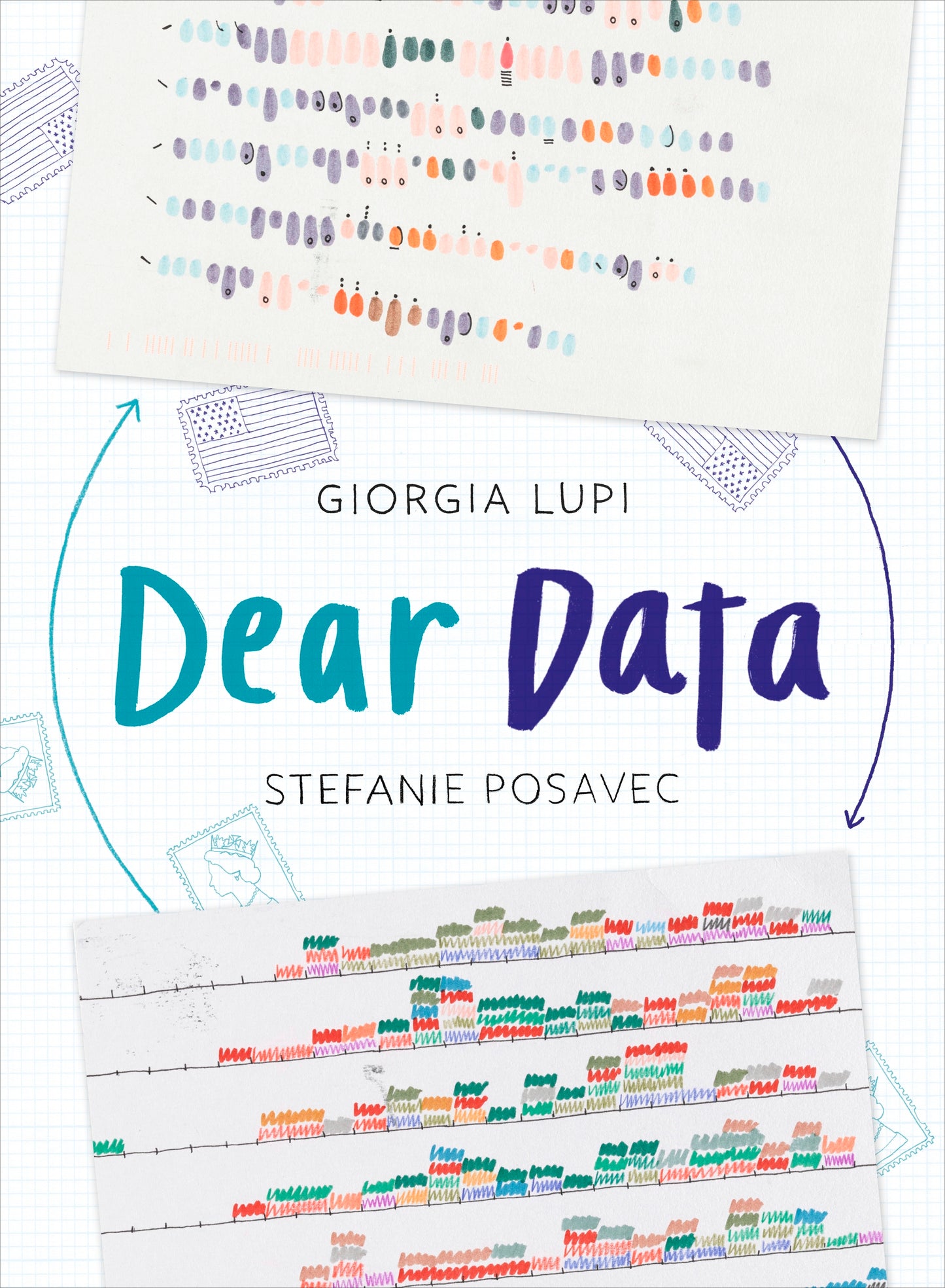 Book cover of Dear Data by Giorgia Lupi, Stefanie Posavec