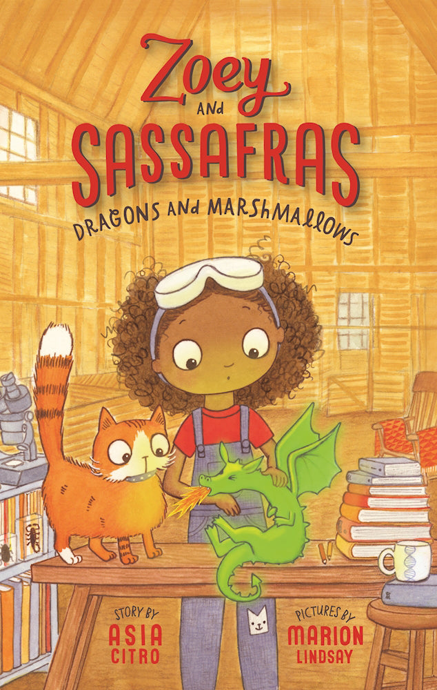 Book cover of Dragons And Marshmallows by Asia Citro, Marion Lindsay (Illus.)