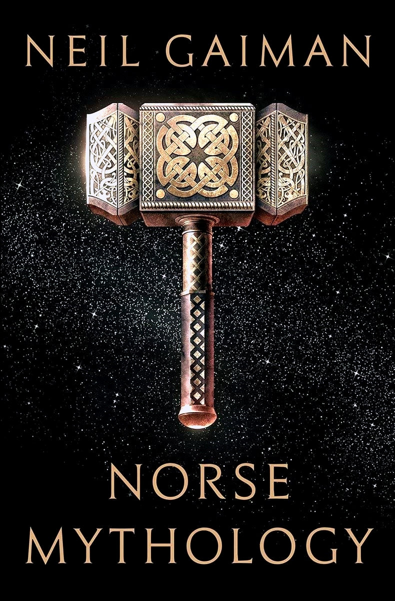 Book cover of Norse Mythology by Neil Gaiman