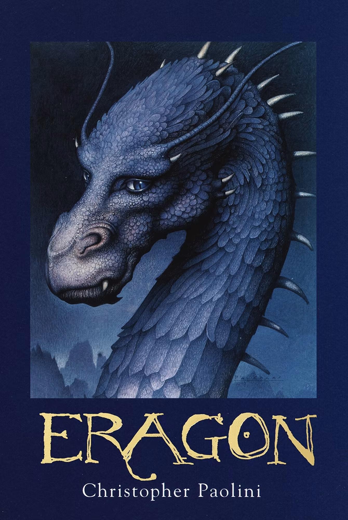 Book cover of Eragon by Christopher Paolini
