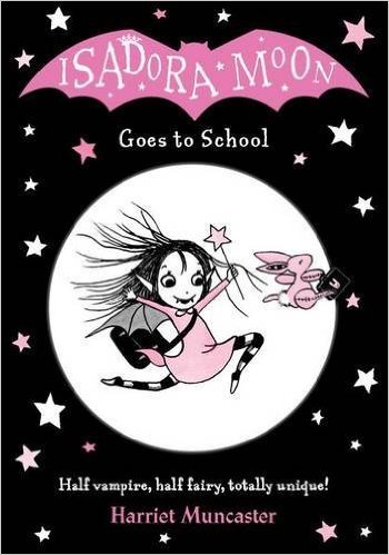 Book cover of Isadora Moon Goes to School by Harriet Muncaster