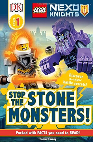 Book cover of LEGO® NEXO KNIGHTS Stop the Stone Monsters! by Helen Murray
