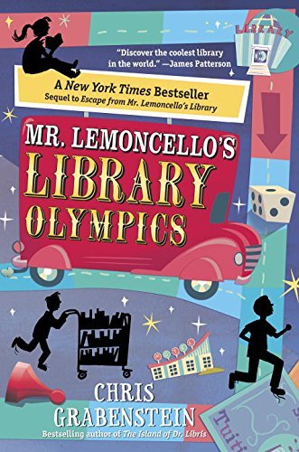 Book cover of Mr. Lemoncello's Library Olympics by Chris Grabenstein