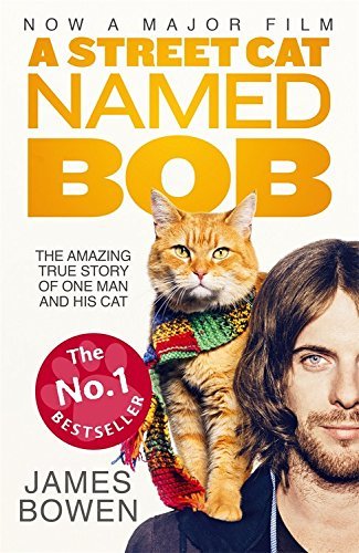 Book cover of A Street Cat Named Bob: The Amazing True Story Of One Man And His Cat by James Bowen