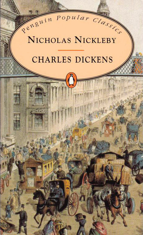 Book cover of Nicholas Nickleby by Charles Dickens