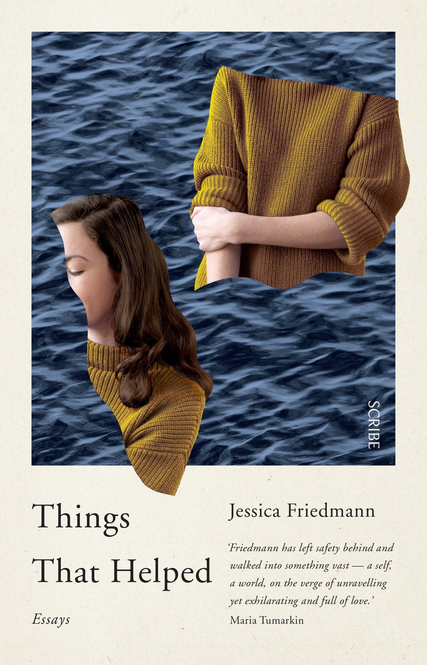 Book cover of Things That Helped: Essays by Jessica Friedmann