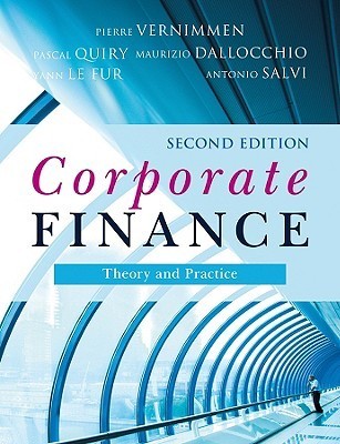 Book cover of Corporate Finance: Theory and Practice by Pierre Vernimmen, Pascal Quiry