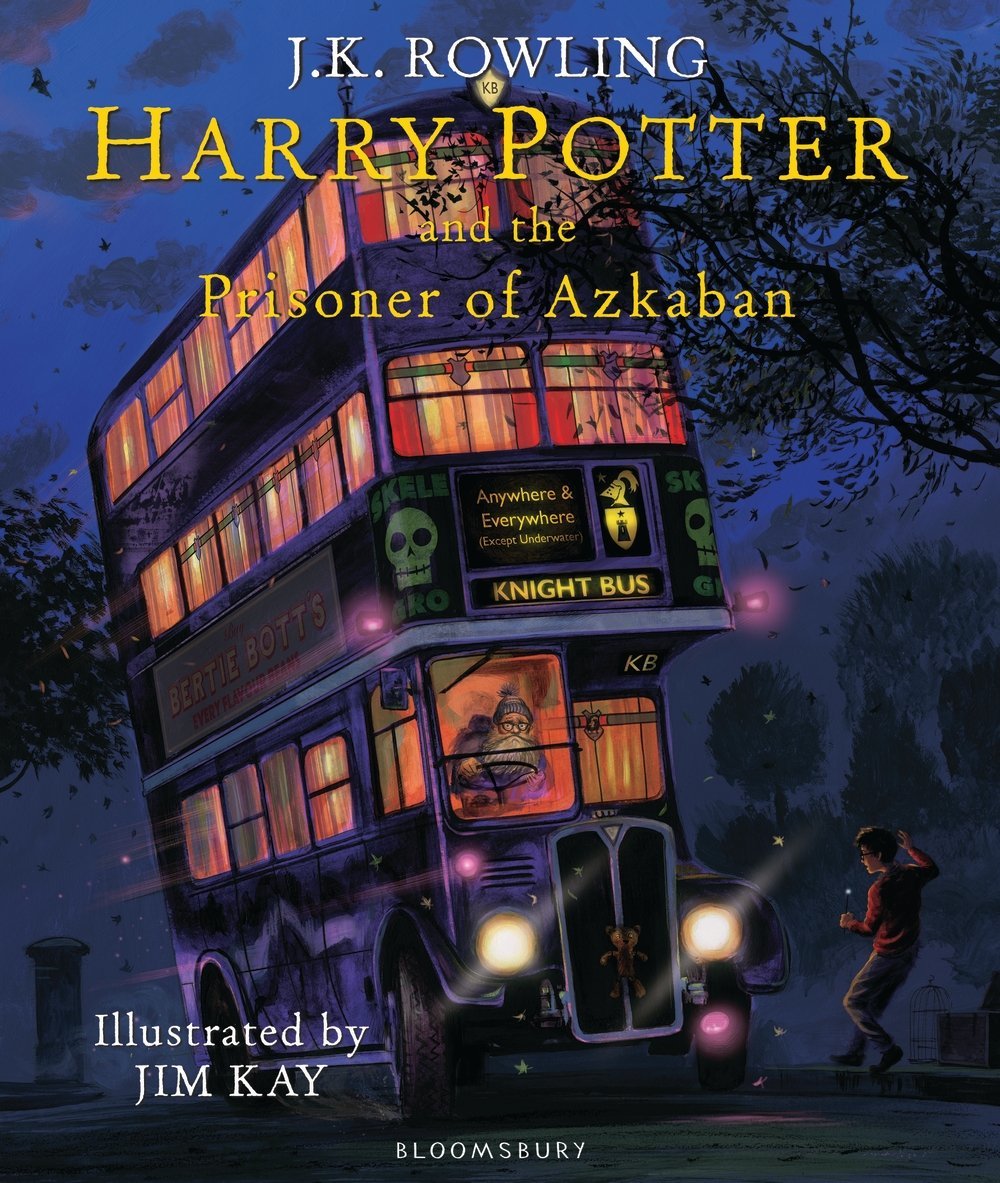 Book cover of Harry Potter And The Prisoner Of Azkaban by J.K. Rowling