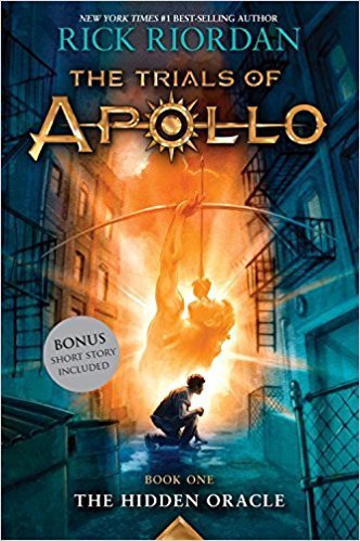 Book cover of The Hidden Oracle by Rick Riordan