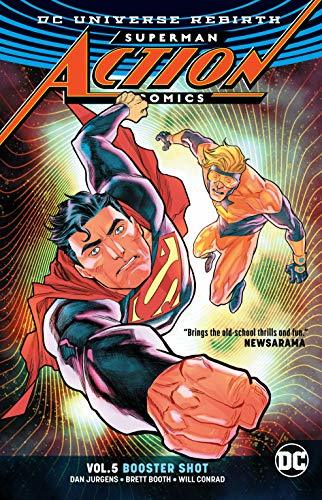 Book cover of Superman: Action Comics, Vol. 5: Booster Shot by Dan Jurgens