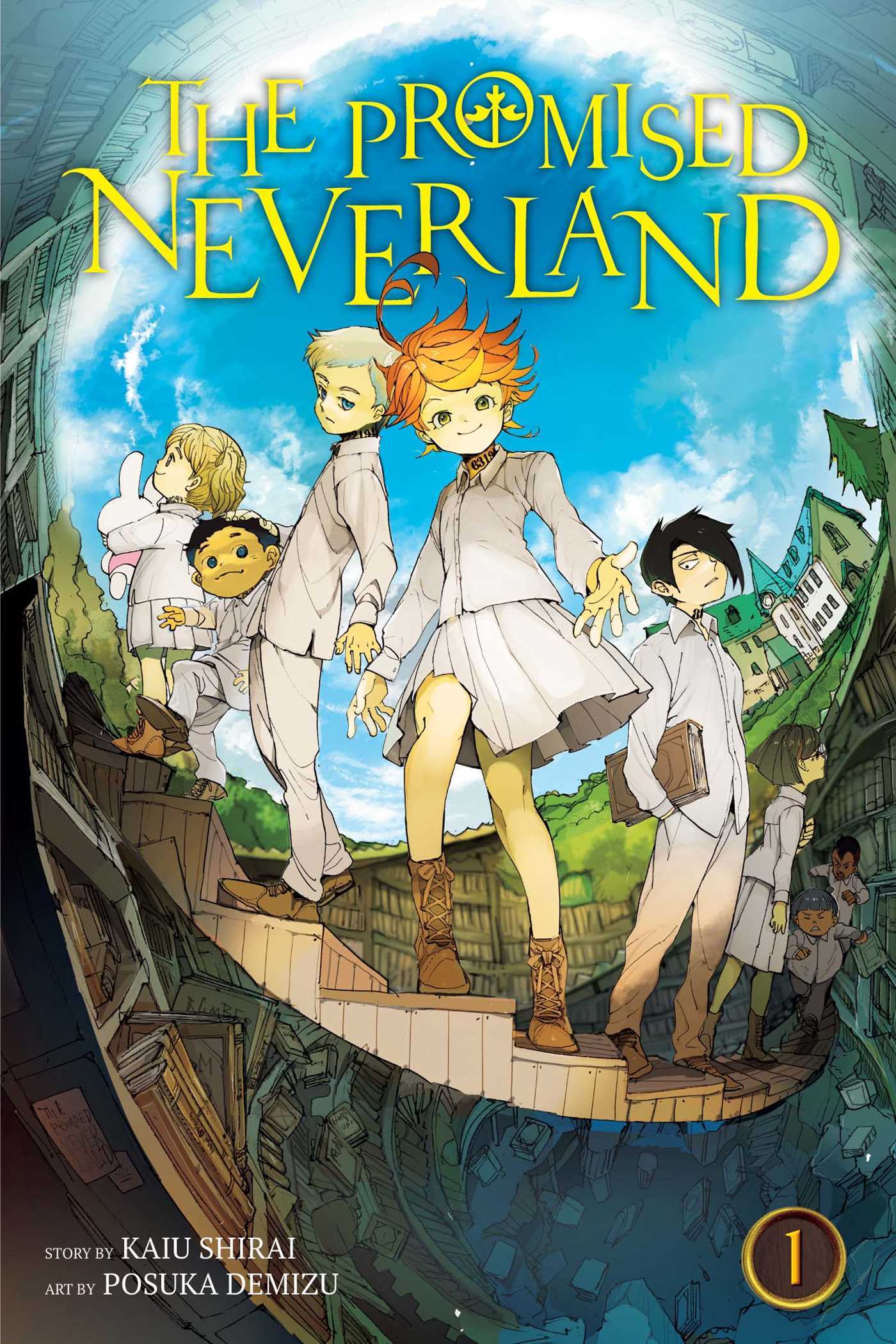 Book cover of The Promised Neverland, Vol. 1 by Kaiu Shirai, Posuka Demizu (Illus.)