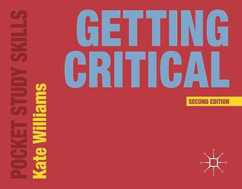 Book cover of Getting Critical by Kate Williams