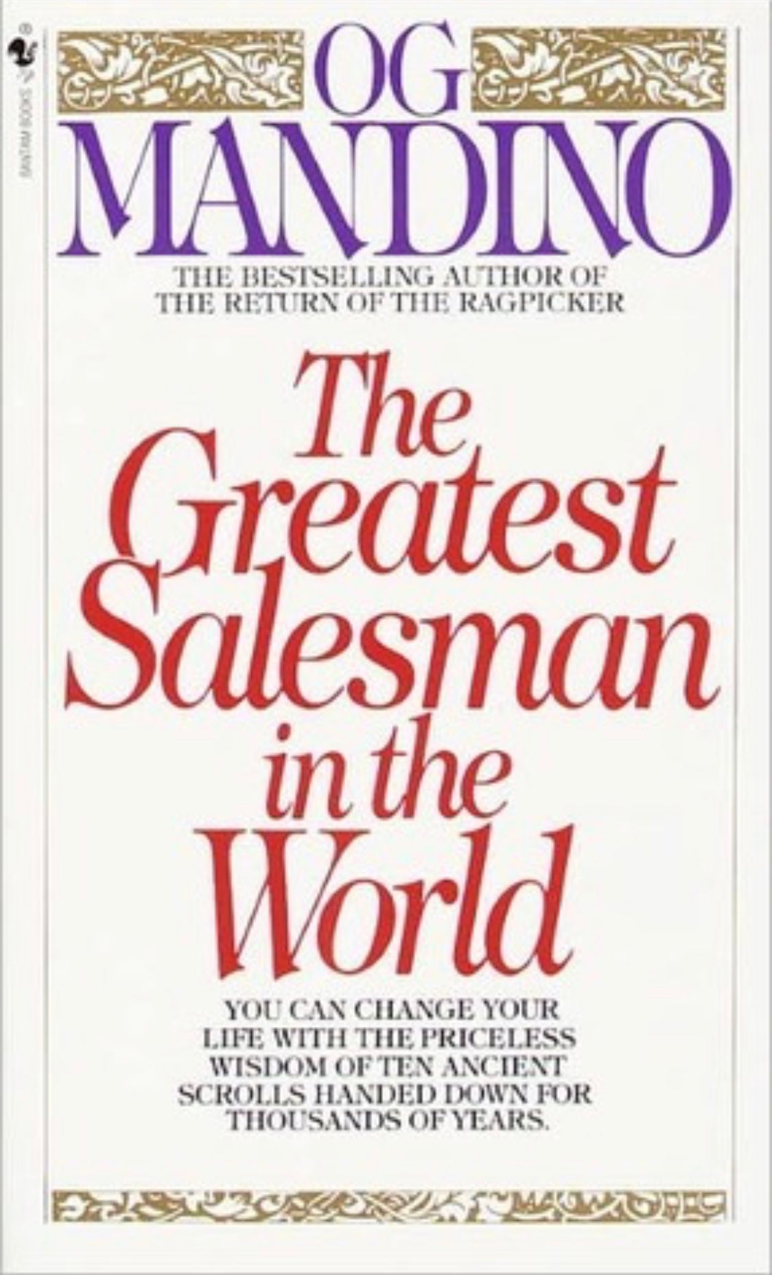 Book cover of The Greatest Salesman in the World by Og Mandino