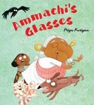 Book cover of Ammachi's Glasses by Priya Kuriyan