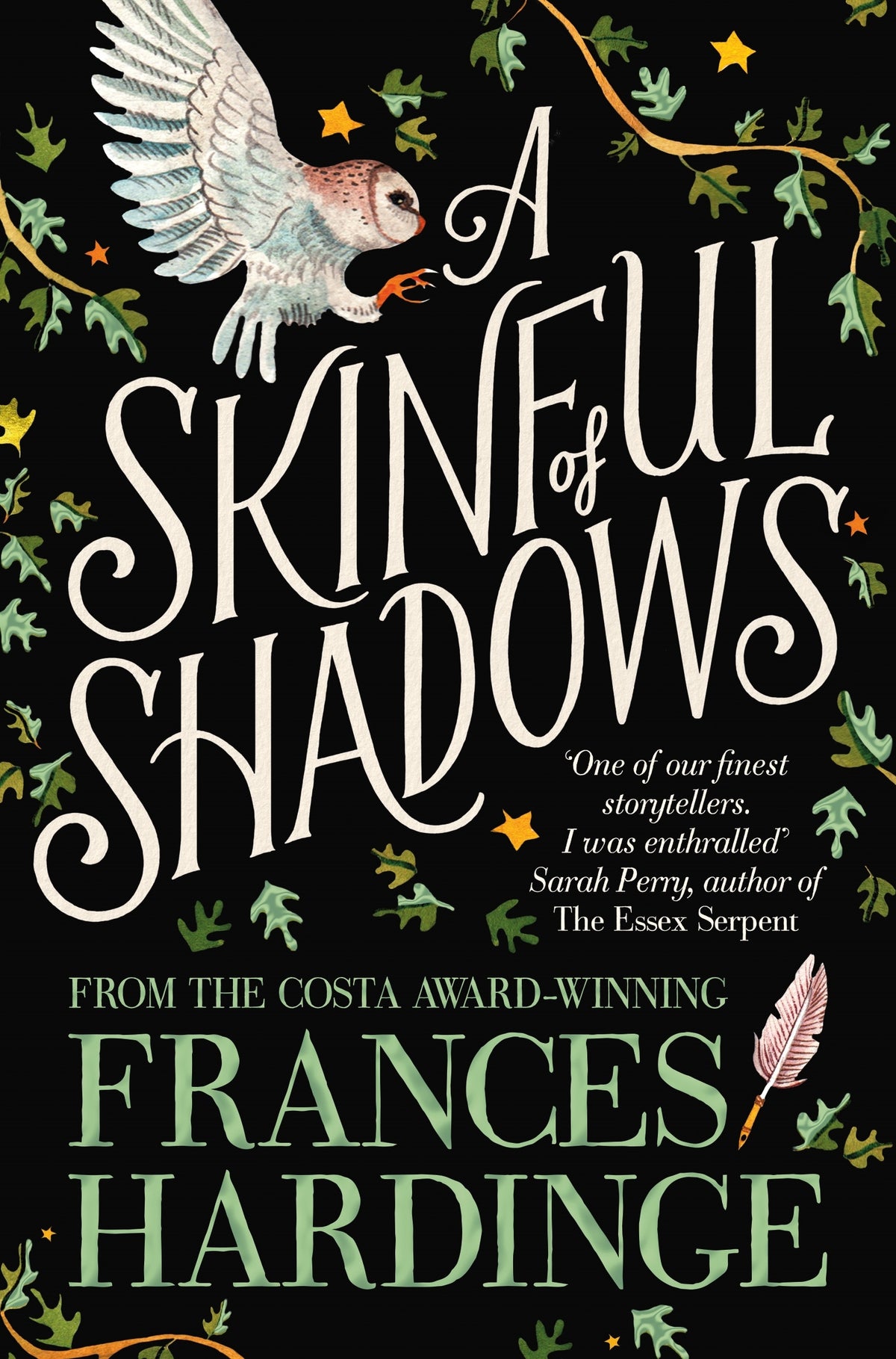 Book cover of A Skinful Of Shadows by Frances Hardinge