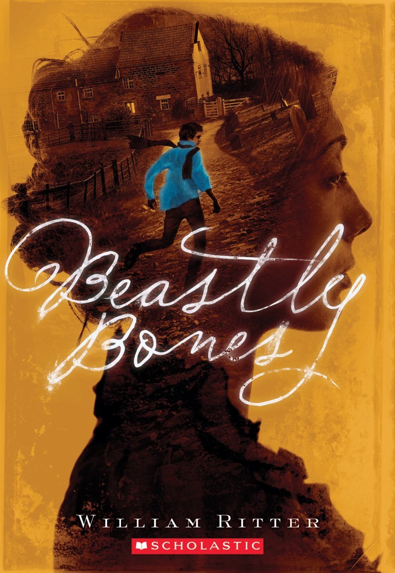 Book cover of Beastly Bones by William Ritter