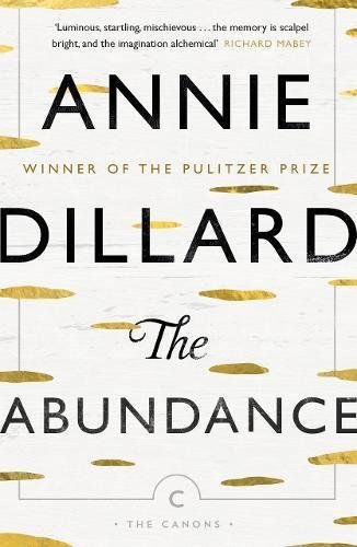 Book cover of The Abundance by Annie Dillard
