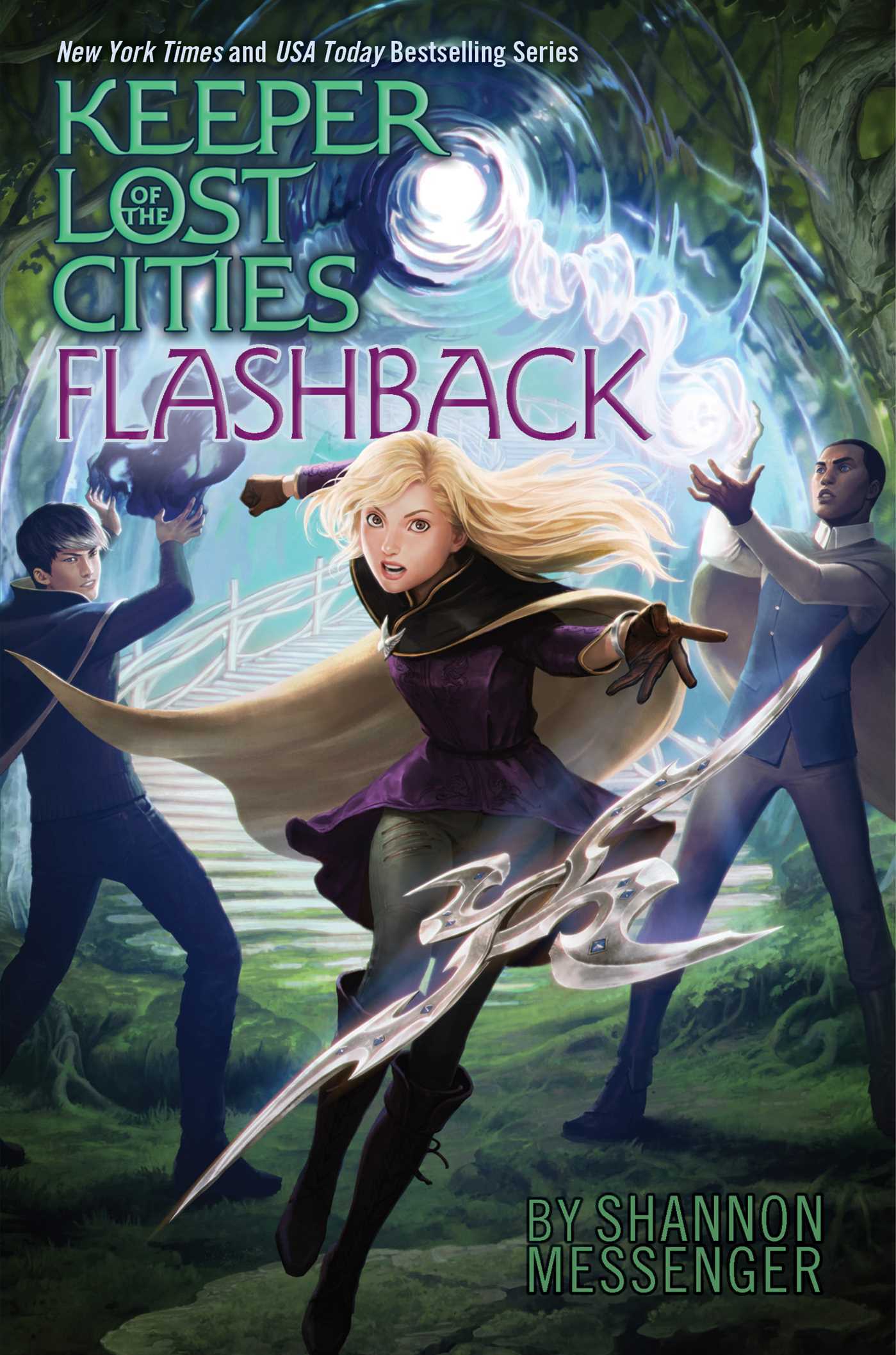 Book cover of Flashback by Shannon Messenger