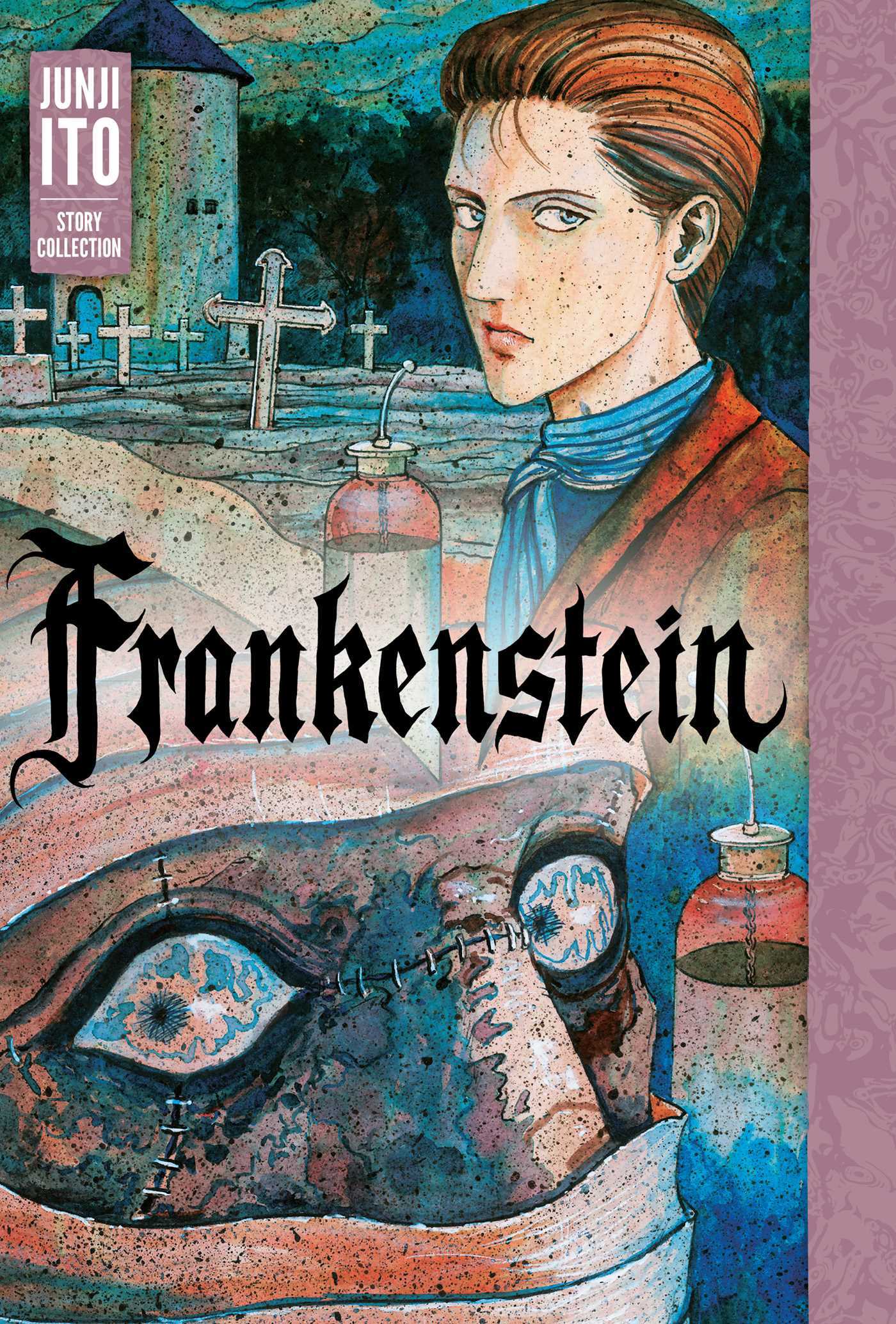 Book cover of Frankenstein by Junji Ito