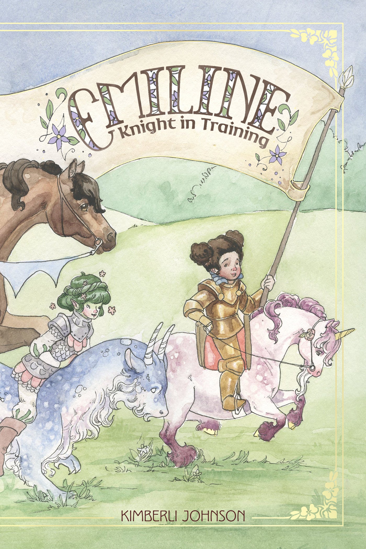 Book cover of Emiline: Knight In Training by Kimberli Johnson