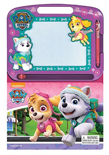 Book cover of Paw Patrol Read & Doodle - Learning Resources For Kids, A Magnetic Drawing Pad, An Easy-To-Use Pen, 22-Page Board Book For Reading And Drawing by Phidal Publishing