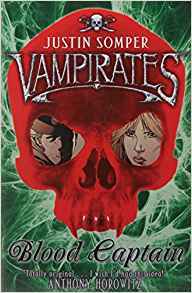 Book cover of Blood Captain by Justin Somper
