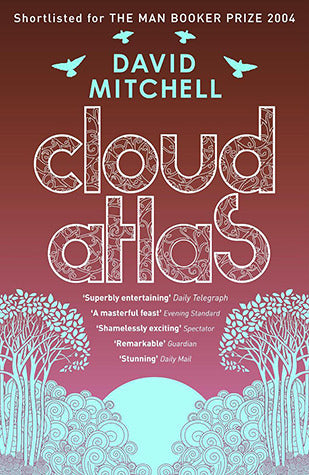 Book cover of Cloud Atlas by David Mitchell