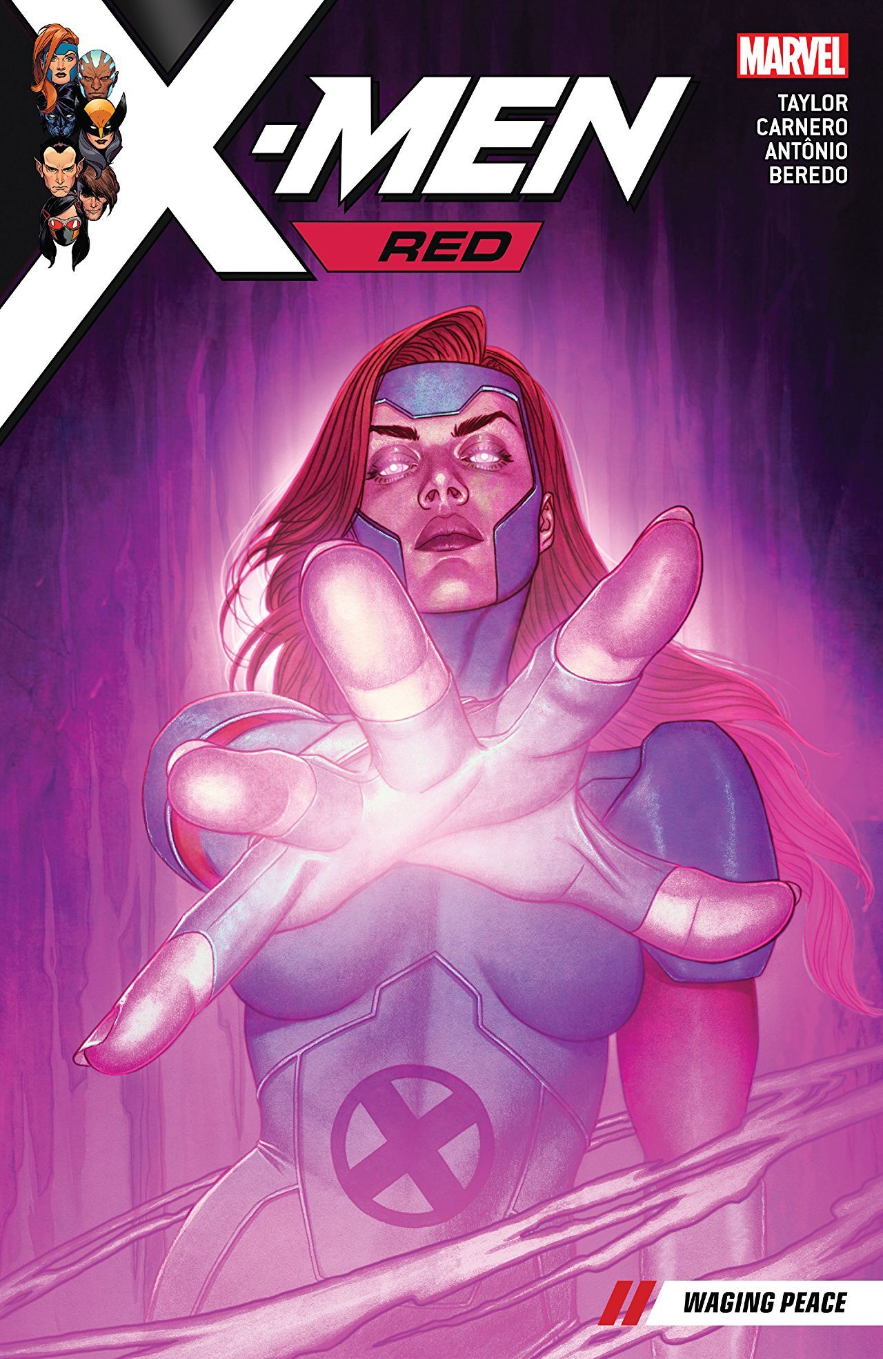 Book cover of X-Men Red, Vol. 2: Waging Peace by Tom Taylor