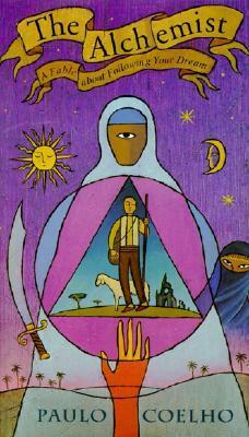Book cover of The Alchemist by Paulo Coelho