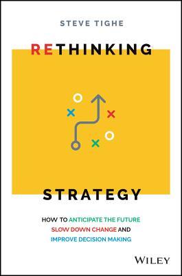 Book cover of Rethinking Strategy: How to Anticipate the Future, Slow Down Change, and Improve Decision Making by Steve Tighe
