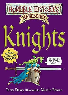 Book cover of Knights by Terry Deary