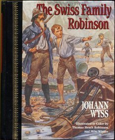 Book cover of Swiss Family Robinson by Johann David Wyss