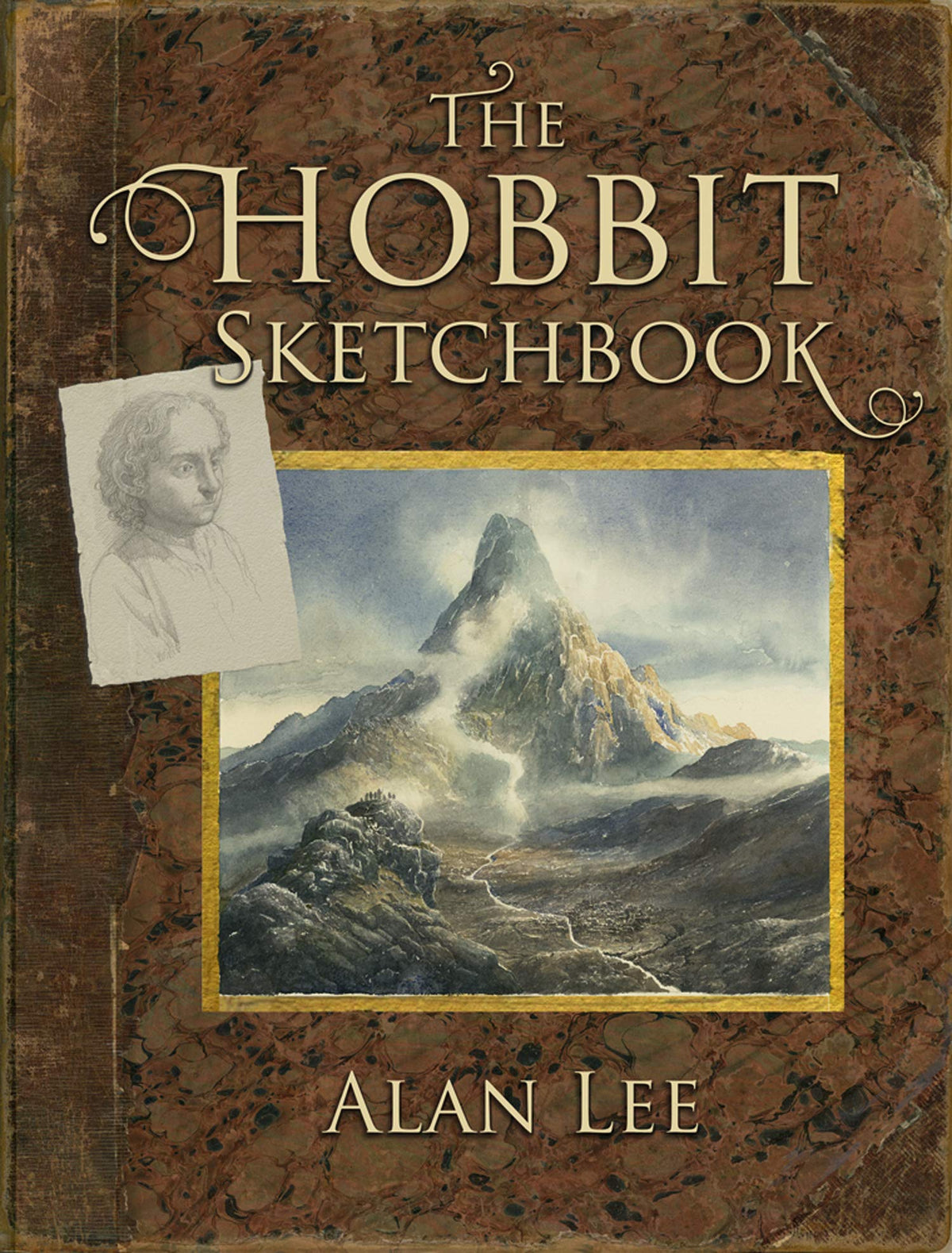 Book cover of The Hobbit Sketchbook by Alan Lee