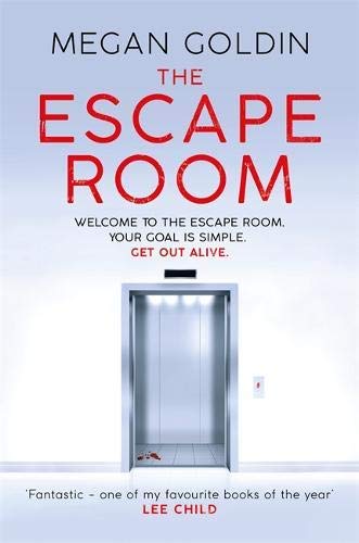 Book cover of The Escape Room by Megan Goldin