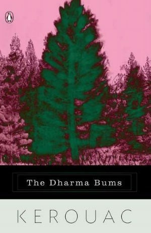 Book cover of The Dharma Bums by Jack Kerouac
