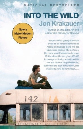 Book cover of Into the Wild by Jon Krakauer