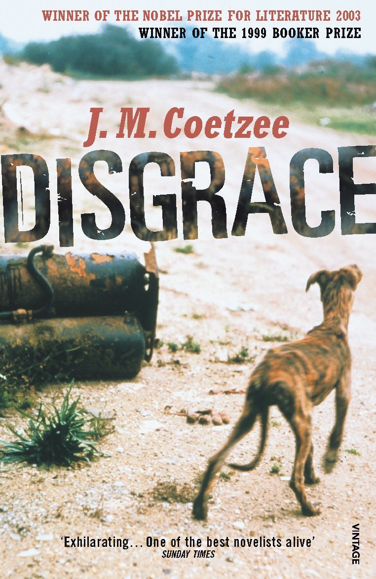Book cover of Disgrace by J.M. Coetzee