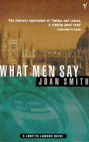 Book cover of What Men Say by Joan Smith
