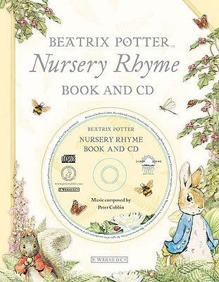 Book cover of Beatrix Potter Nursery Rhyme Book And CD by Beatrix Potter