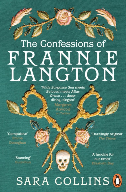 Book cover of The Confessions Of Frannie Langton by Sara Collins
